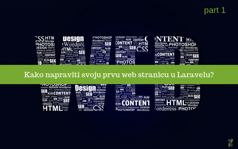 Kako napraviti svoju prvu web stranicu sa PHP frameworkom Laravel – Part 1