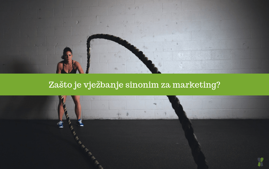 Zašto je vježbanje sinonim za marketing?